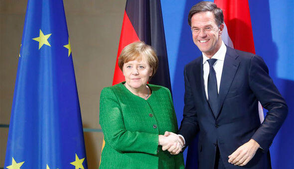 Rutte en Merkel spreken over EU-begroting