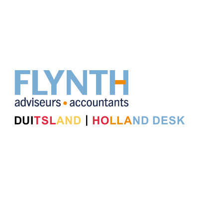 Logo Flynth Duitsland Hollanddesk veelkleurig.