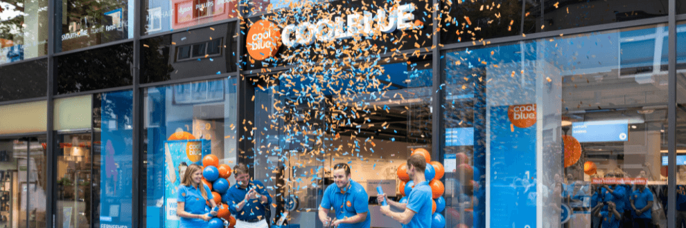 Duitse Markt: Cool Blue Opening van de winkel in Duitsland Essen